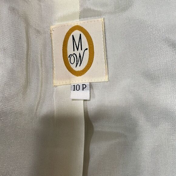 Vtg 80s Monkey Wear brand black & white plaid cropped jacket - Picture 6 of 9